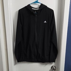 Adidas Black Full-Zip Hoodie